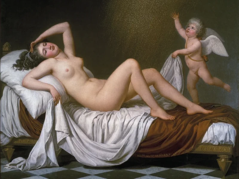 1751-Adolf Ulrik Wertmüller - Danae e la pioggia d'oro - National Museum of Sweden
